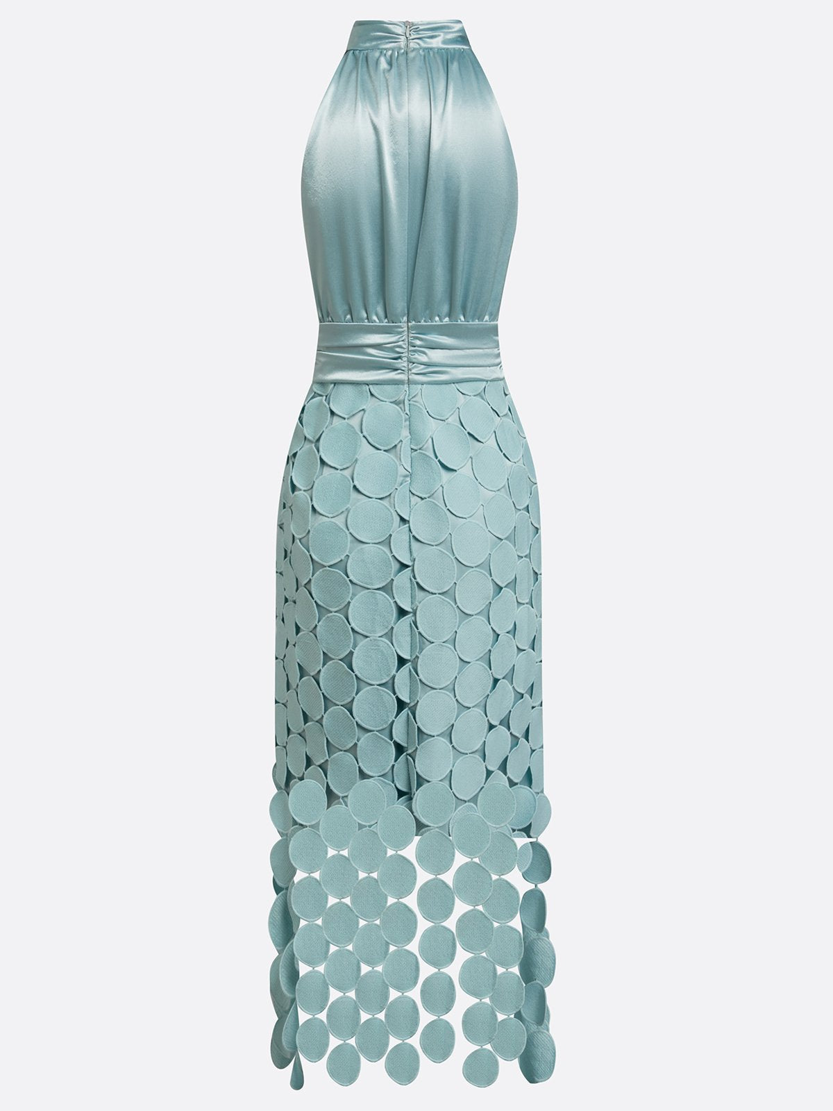 IRENE | ABITO MIDI RAFFINATO CON TOP EN RASO