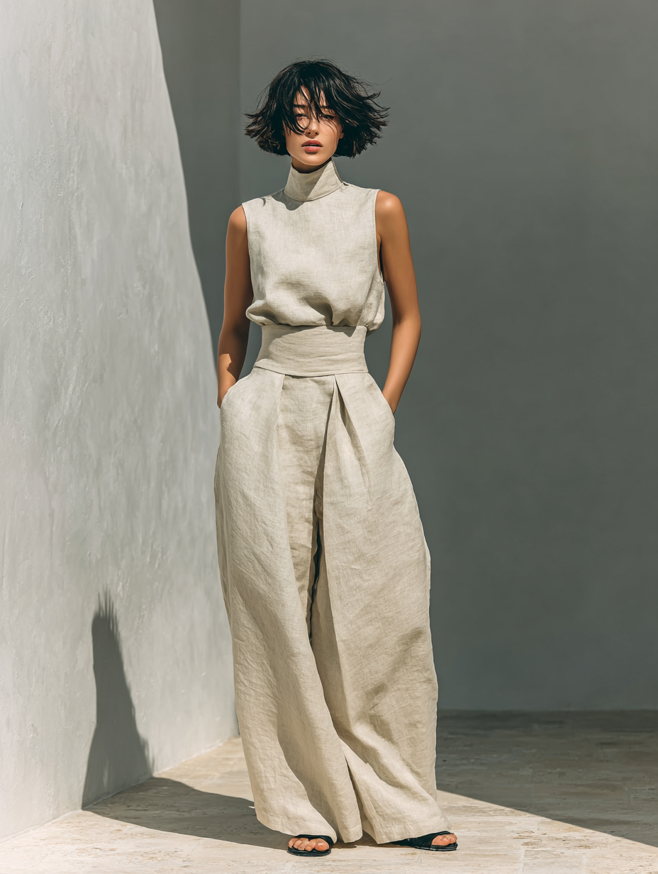 Conjunto Maria | Frescura Minimalista de Dos Piezas