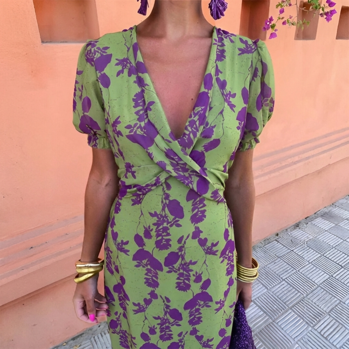 SOFÍA · VESTIDO MAXI FLORAL