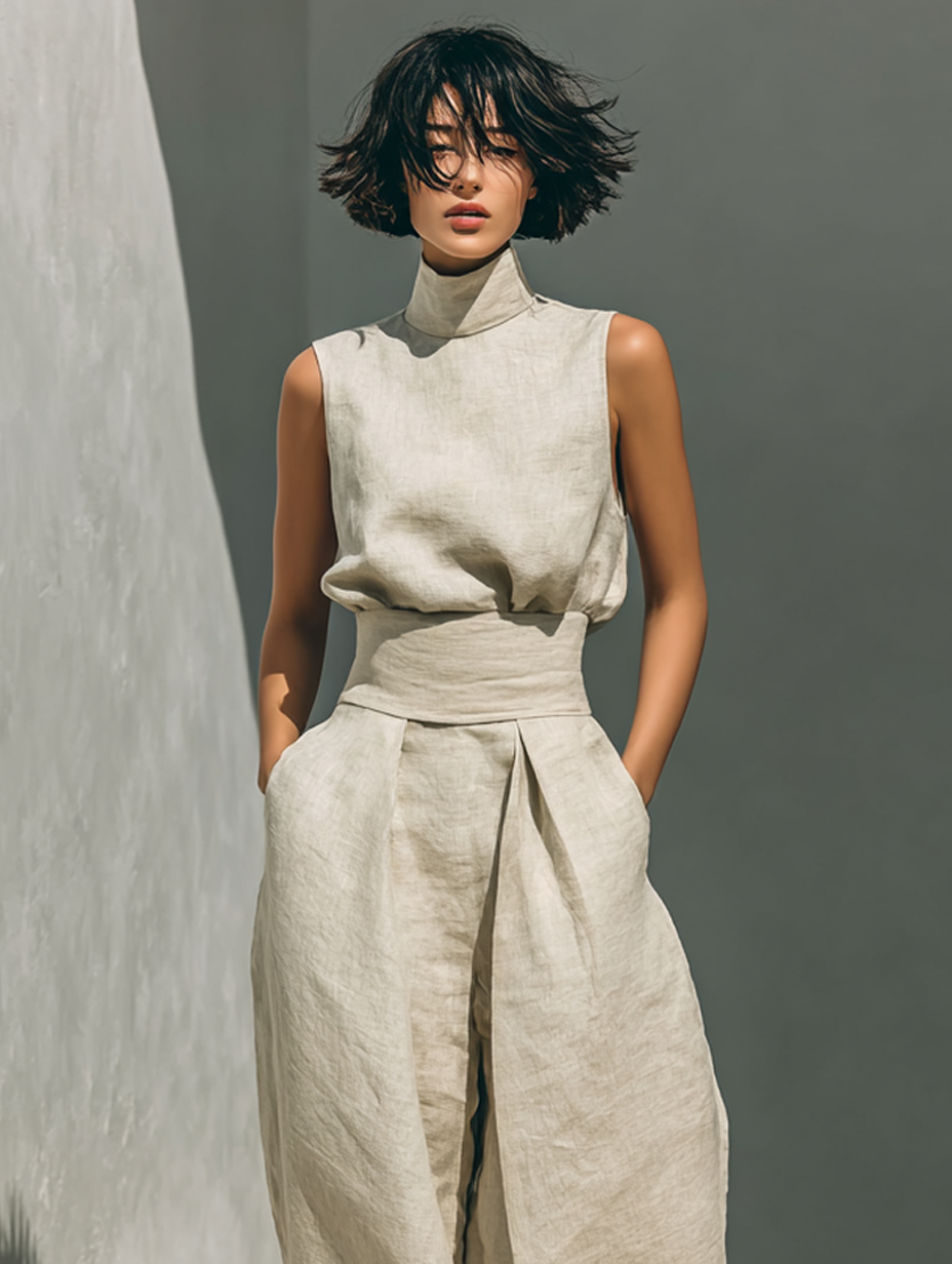 Conjunto Maria | Frescura Minimalista de Dos Piezas