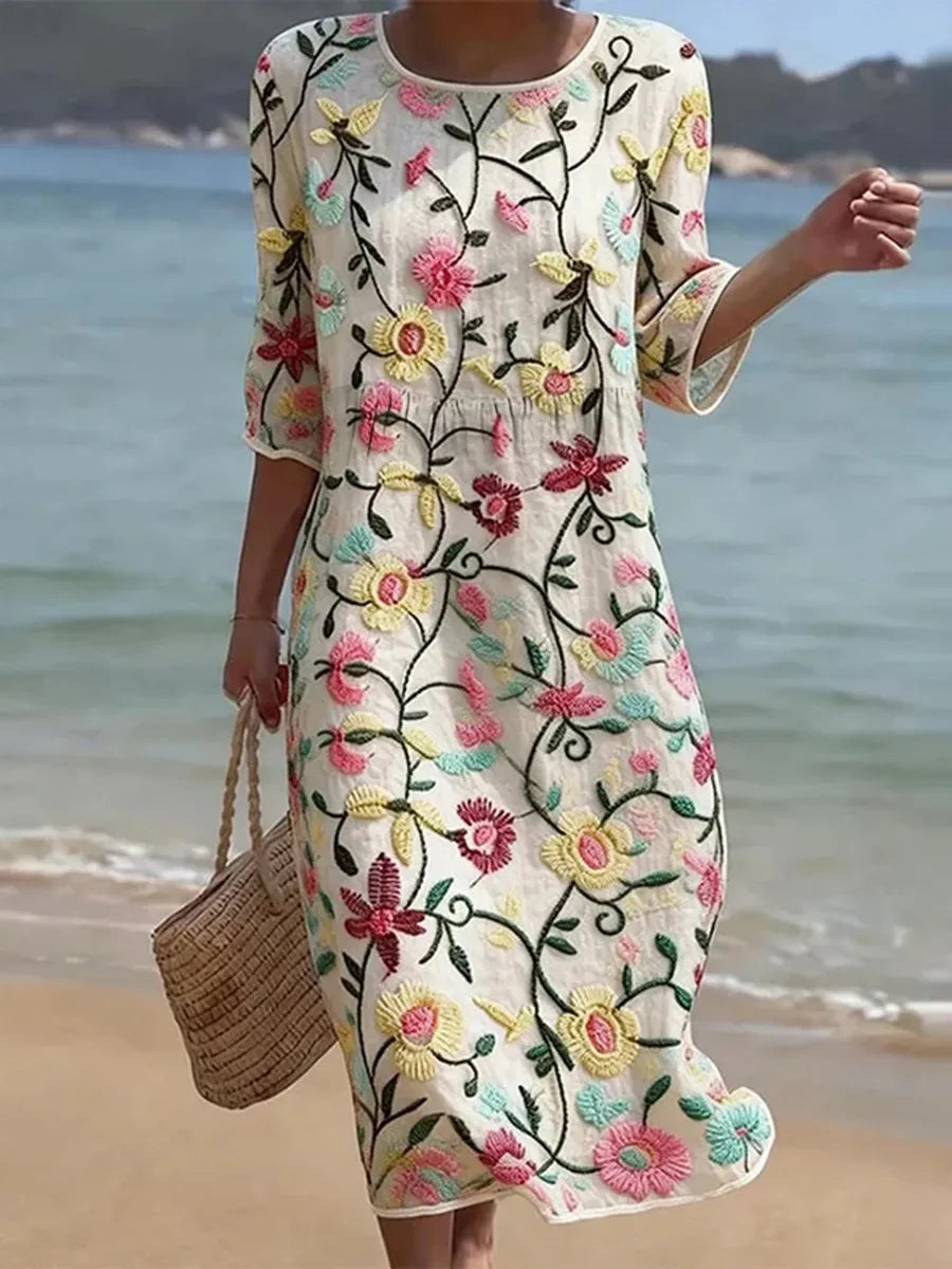 Erica | Abito floreale elegante