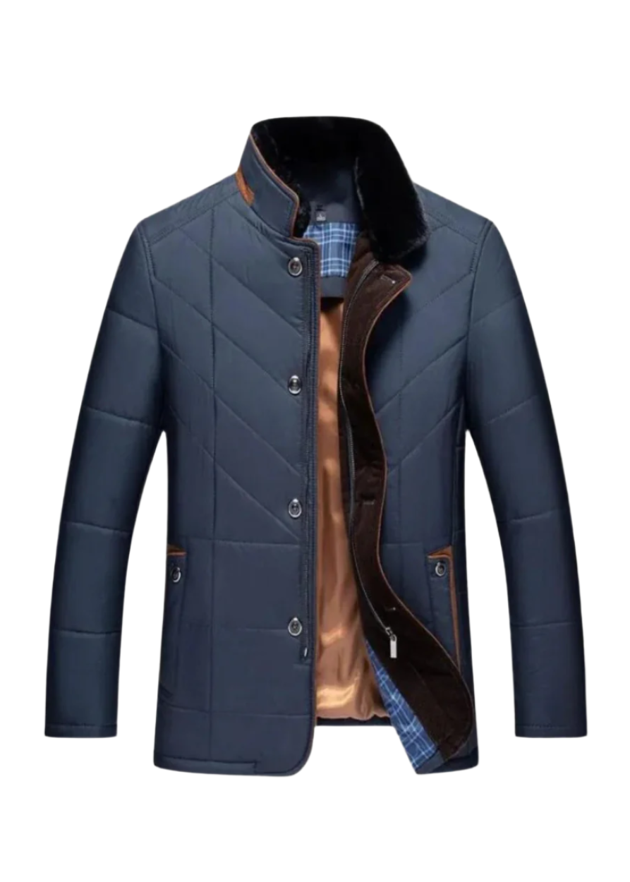 Giacca Business Uomo Impermeabile Slim Fit