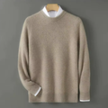 Maglione da uomo in puro cachemire dal taglio elegante