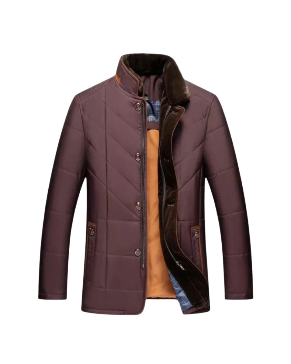 Giacca Business Uomo Impermeabile Slim Fit