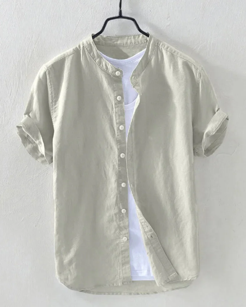 Camicia Aspen da uomo a manica corta Vestibilità slim