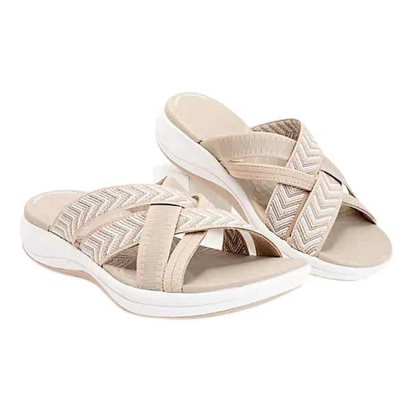 Sandalo Ortopedico Donna In Pelle – Comfort Quotidiano