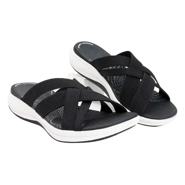 Sandalo Ortopedico Donna In Pelle – Comfort Quotidiano