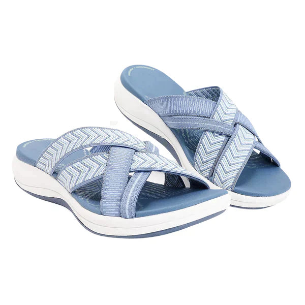 Sandalo Ortopedico Donna In Pelle – Comfort Quotidiano