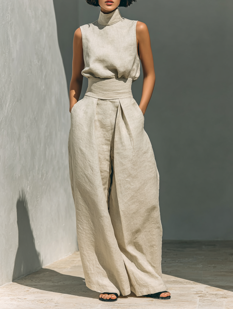 Conjunto Maria | Frescura Minimalista de Dos Piezas