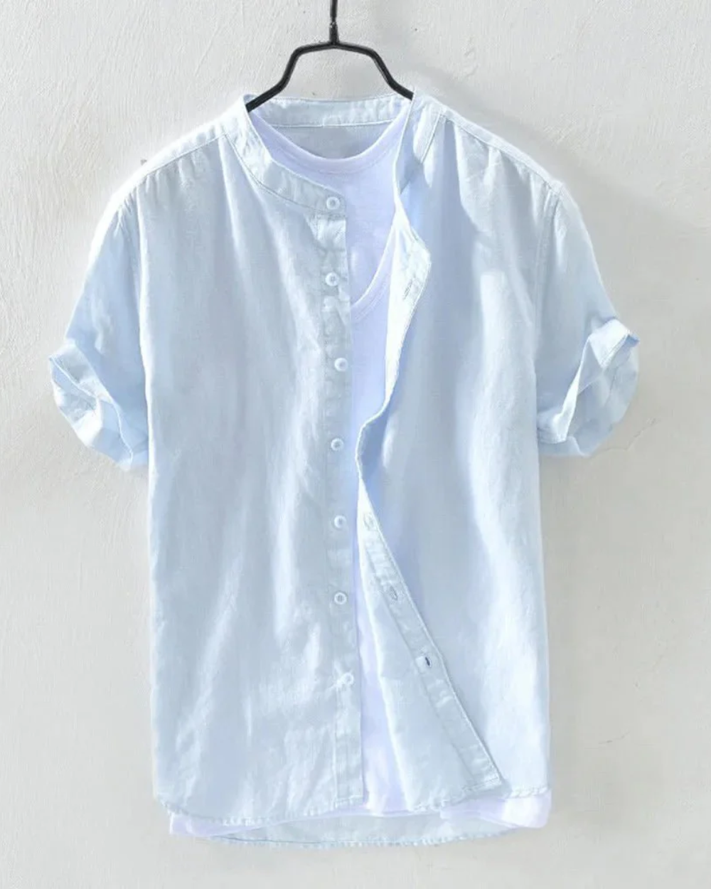 Camicia Aspen da uomo a manica corta Vestibilità slim