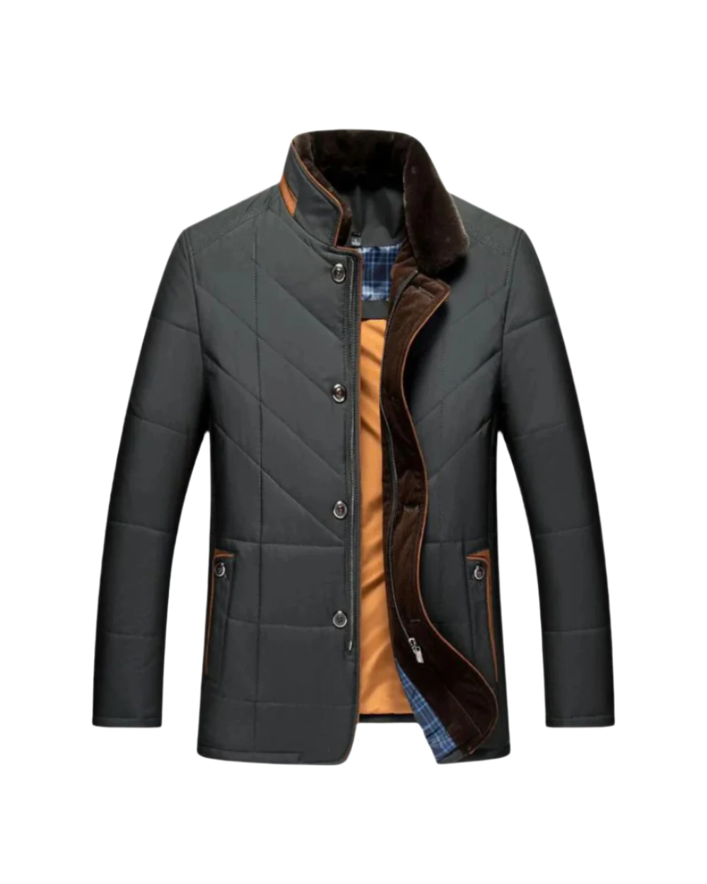 Giacca Business Uomo Impermeabile Slim Fit