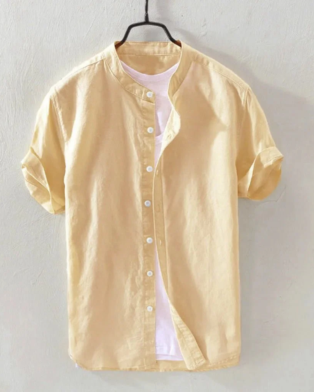 Camicia Aspen da uomo a manica corta Vestibilità slim