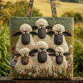 Borsa Artigianale con Cinque Pecore