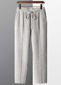 Pantalón De Hombre 100% Cachemira Corte Entallado