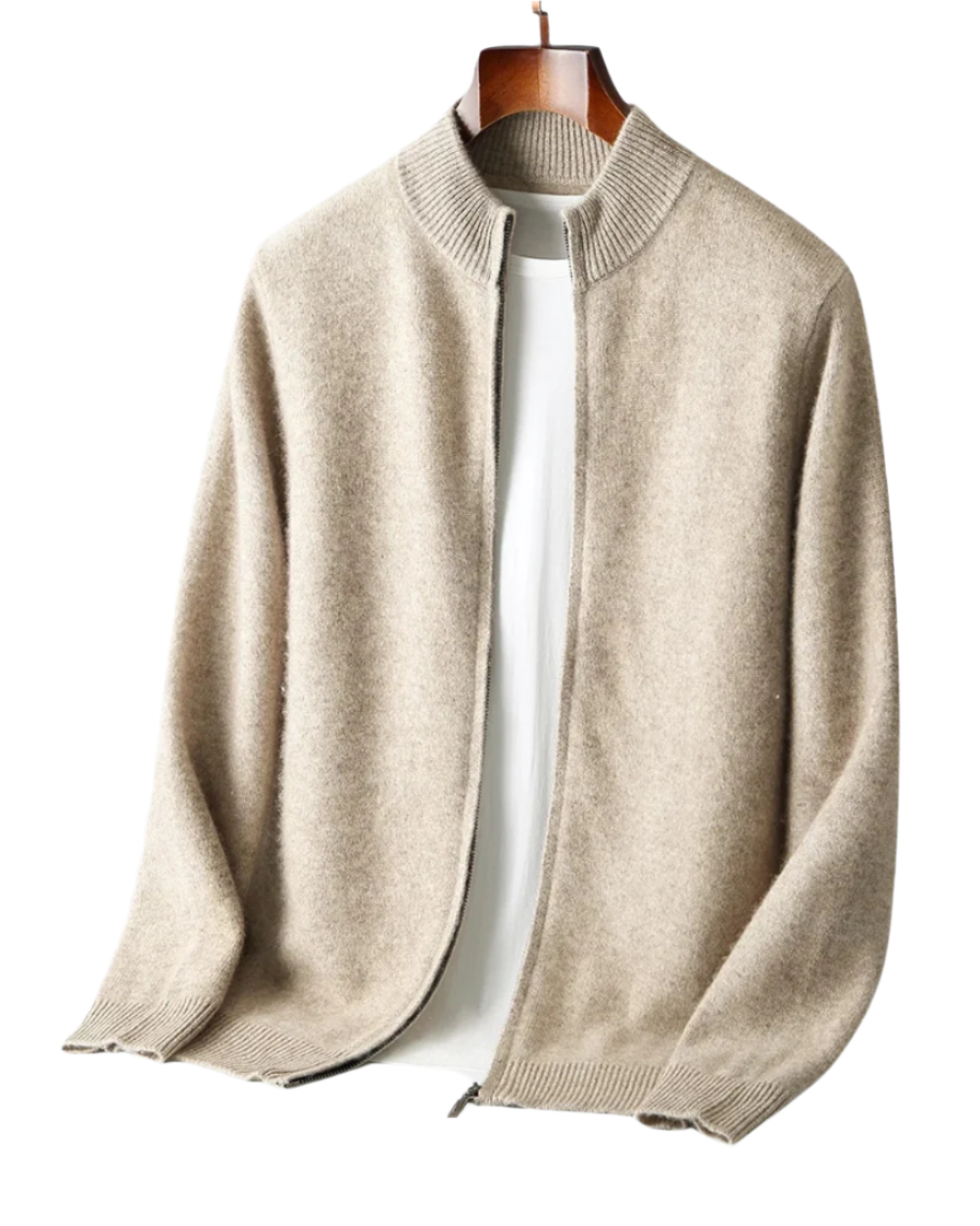 Cárdigan De Lana Merina Para Hombre – Estilo Clásico