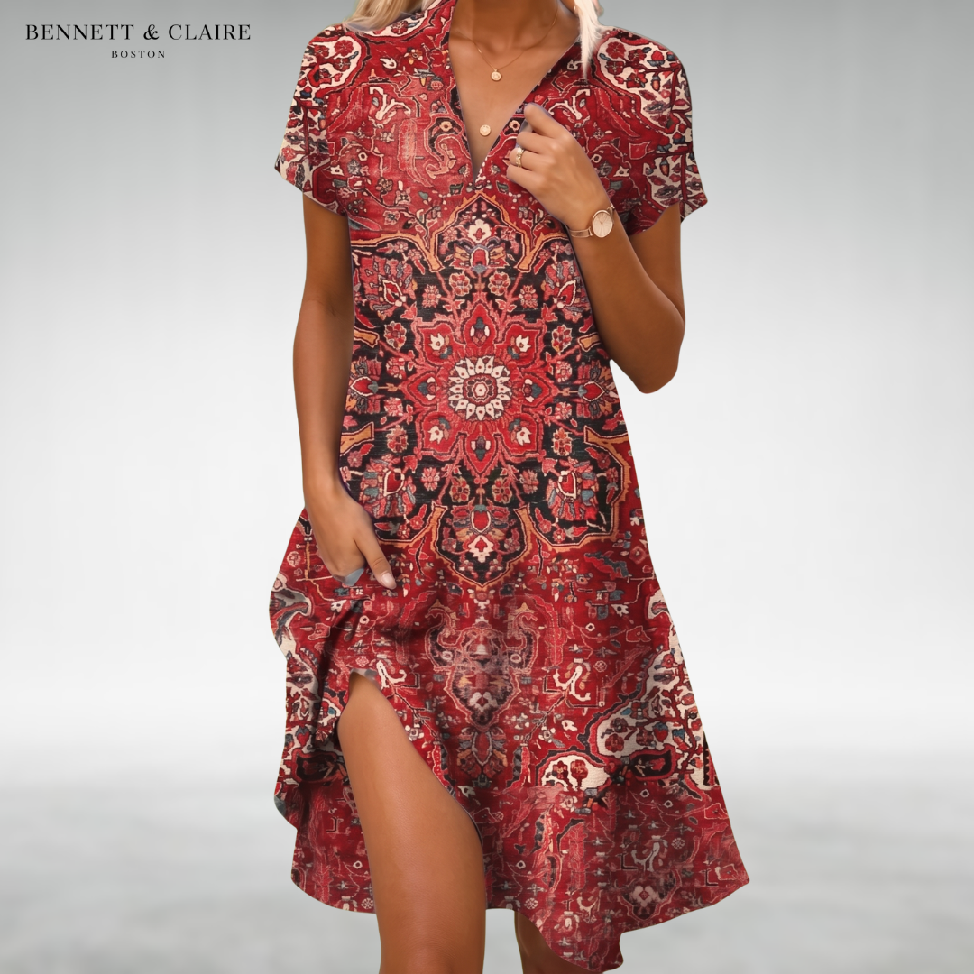 Moira™ Vestido Midi Ligero y Cómodo