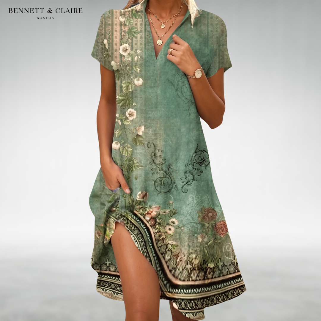 Moira™ Vestido Midi Ligero y Cómodo