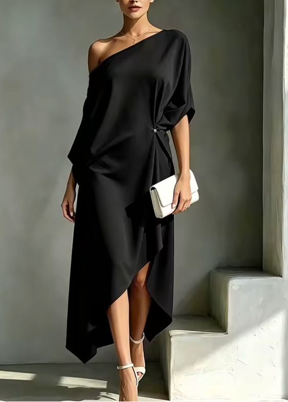 Camila – Abito elegante asimmetrico