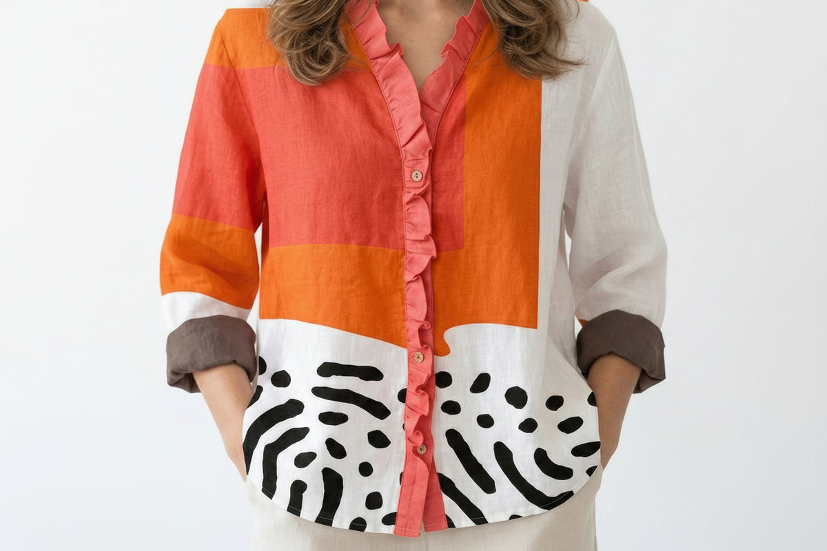 MELISA · BLUSA ESTAMPADA