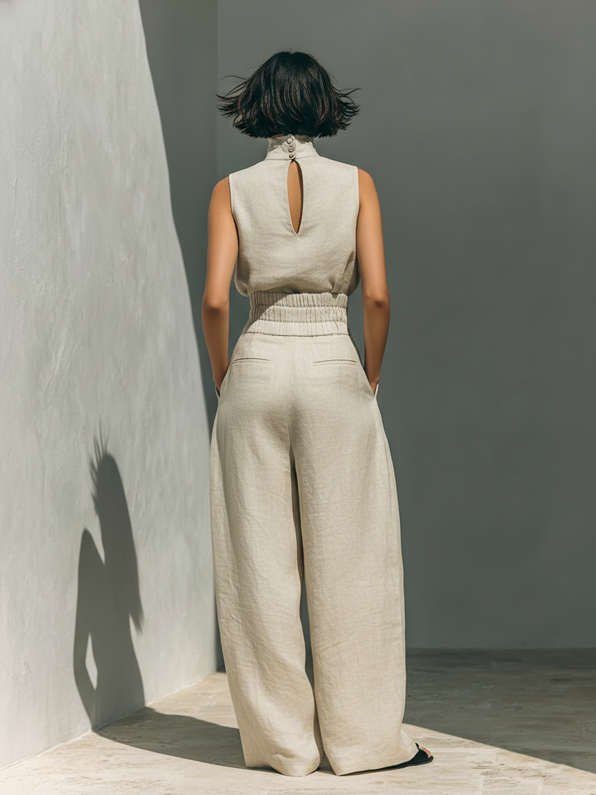 Conjunto Maria | Frescura Minimalista de Dos Piezas