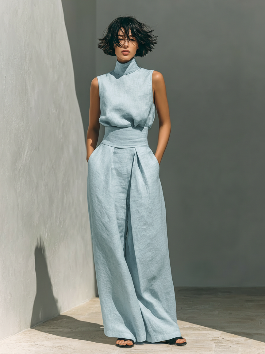 Conjunto Maria | Frescura Minimalista de Dos Piezas