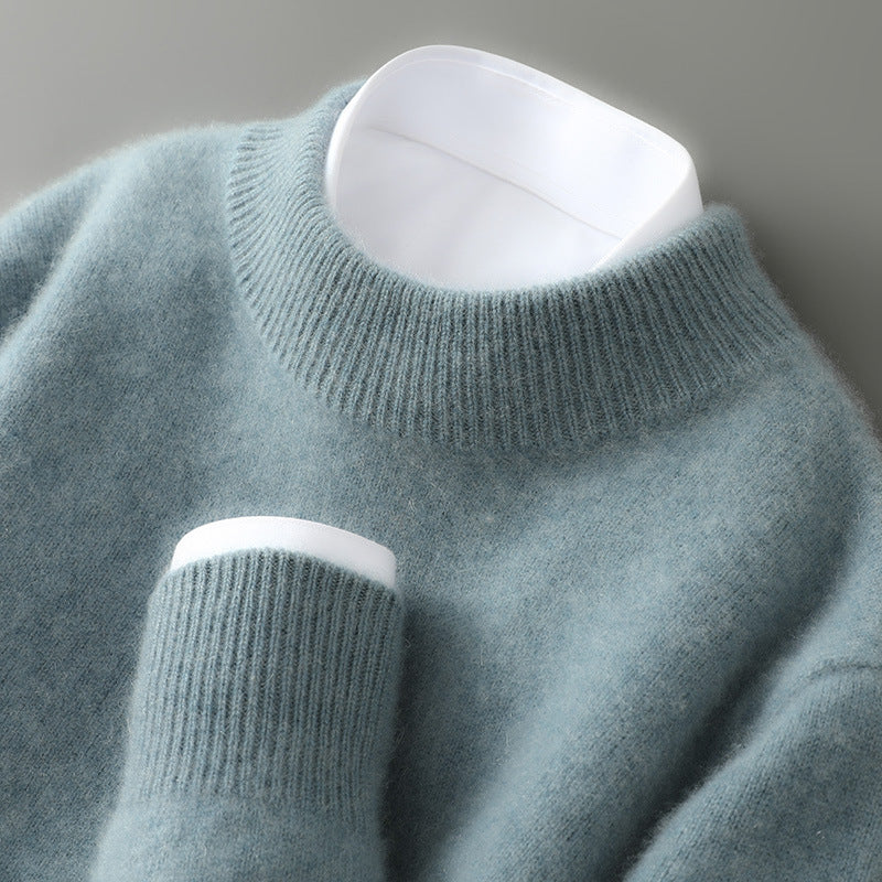 Maglione da uomo 100% cashmere in stile classico