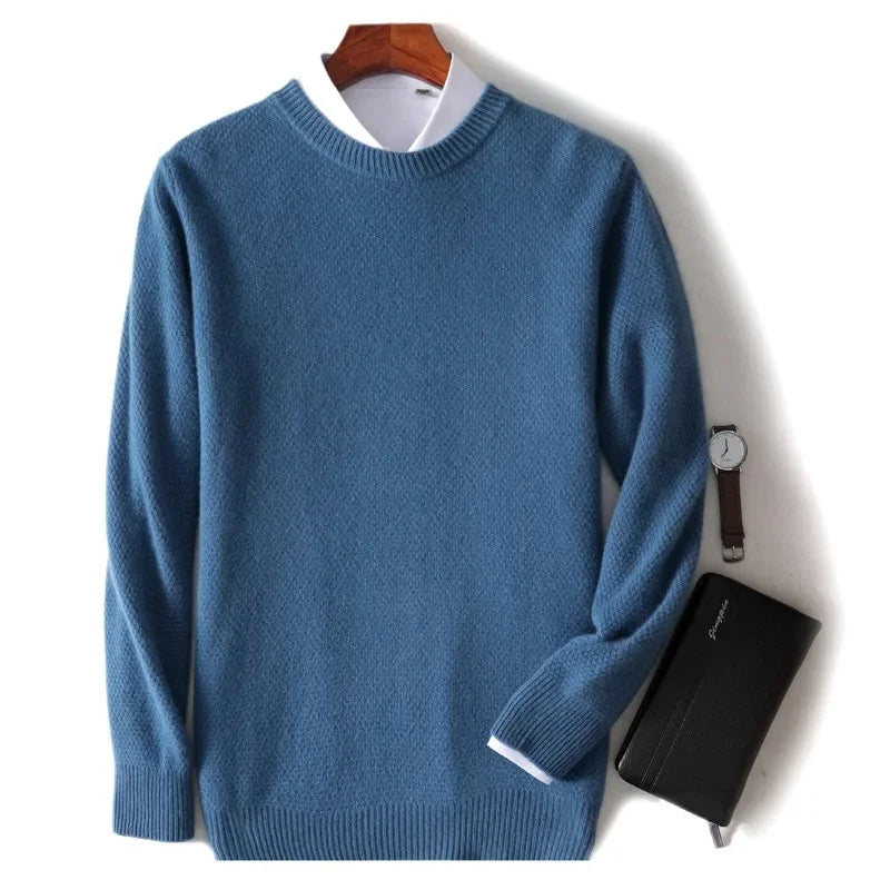 Maglione Uomo 100% Cashmere Dal Taglio Elegante