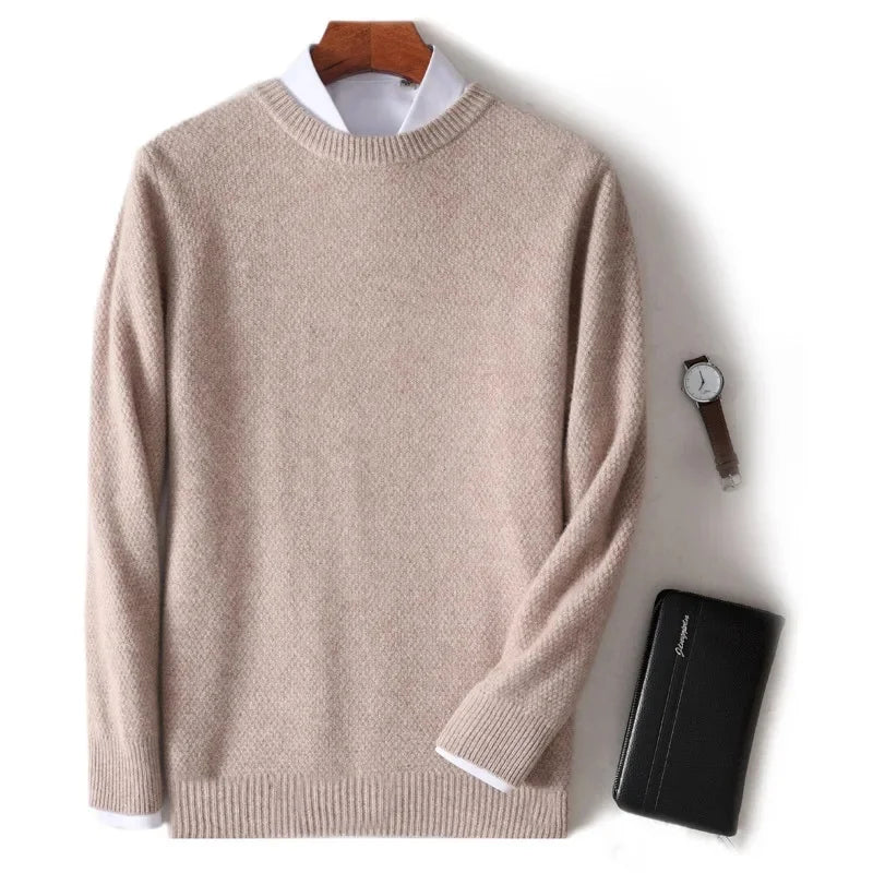 Maglione Uomo 100% Cashmere Dal Taglio Elegante