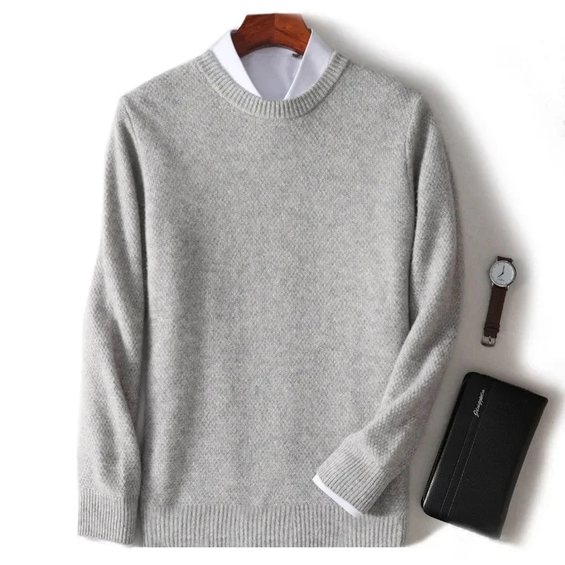 Maglione Uomo 100% Cashmere Dal Taglio Elegante