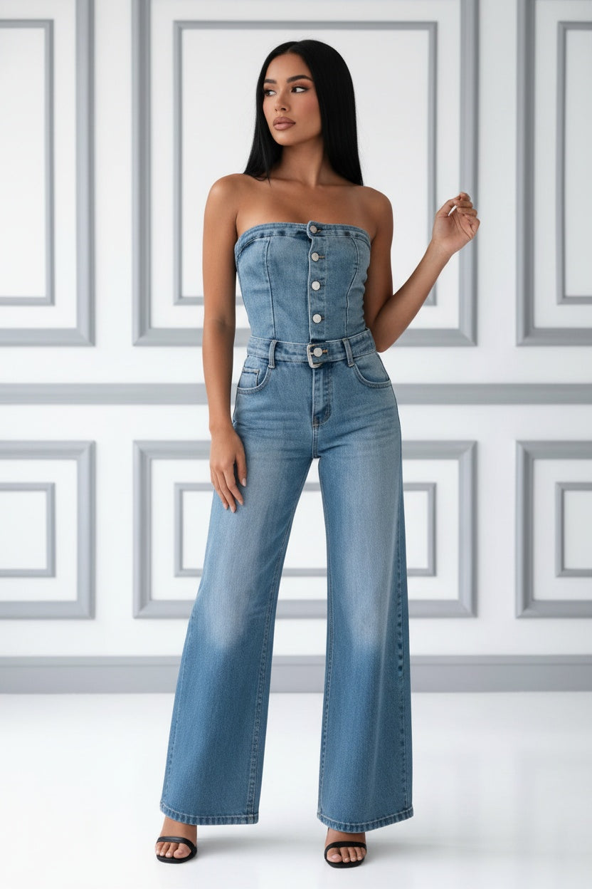 Maria✨| salopette in jeans