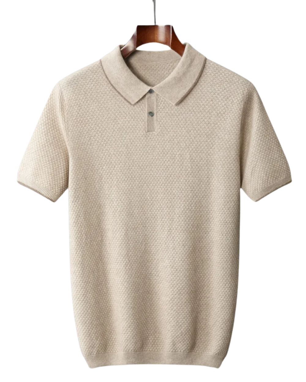 Polo da uomo 100% cashmere premium