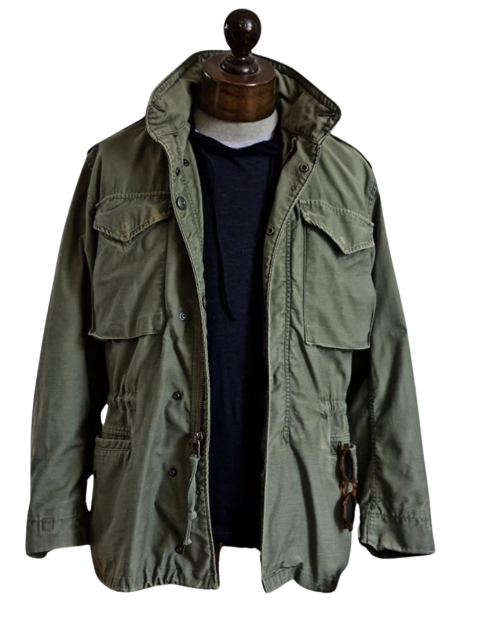 Giacca Militare da Uomo con Stile e Taglio Strutturato