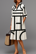 Ellie | Abito midi disinvolto ed elegante