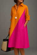 Kayla | Abito midi disinvolto ed elegante