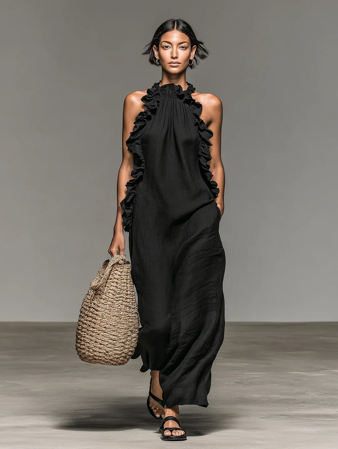 Lua™ | Abito Maxi con Tasche