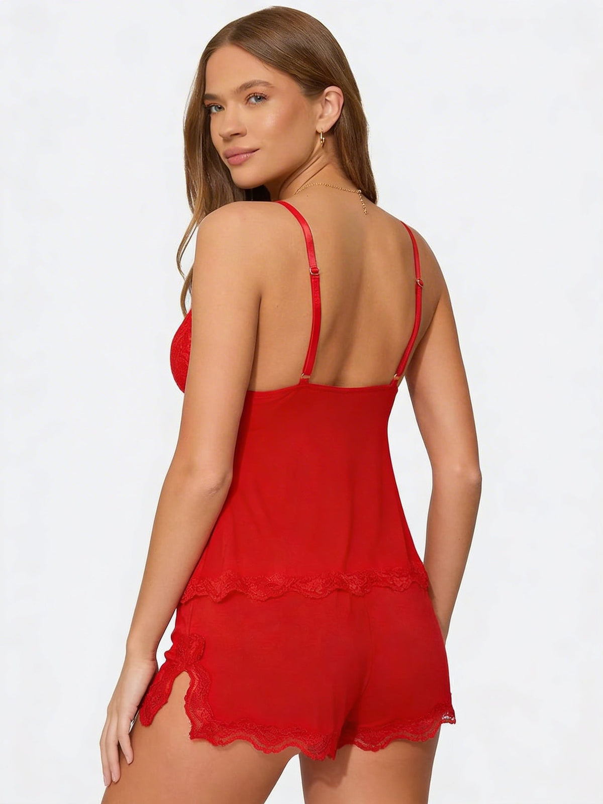 Completo in pizzo "Midnight Kiss"