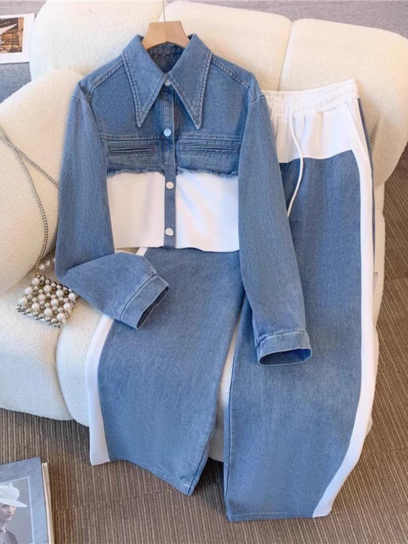 Holbrook™ | Set Giacca Cropped e Pantaloni