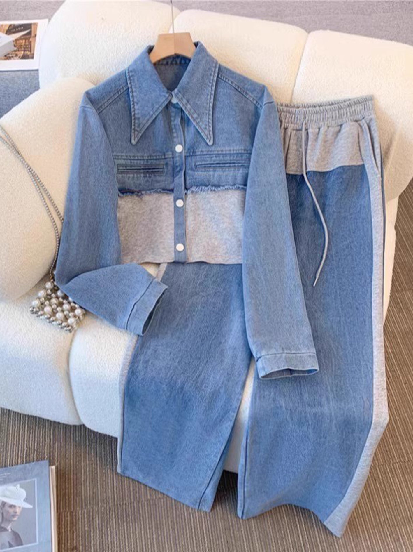 Holbrook™ | Set Giacca Cropped e Pantaloni