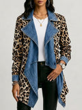 Sherilyn™ | Giacca Leopardata a Contrasto