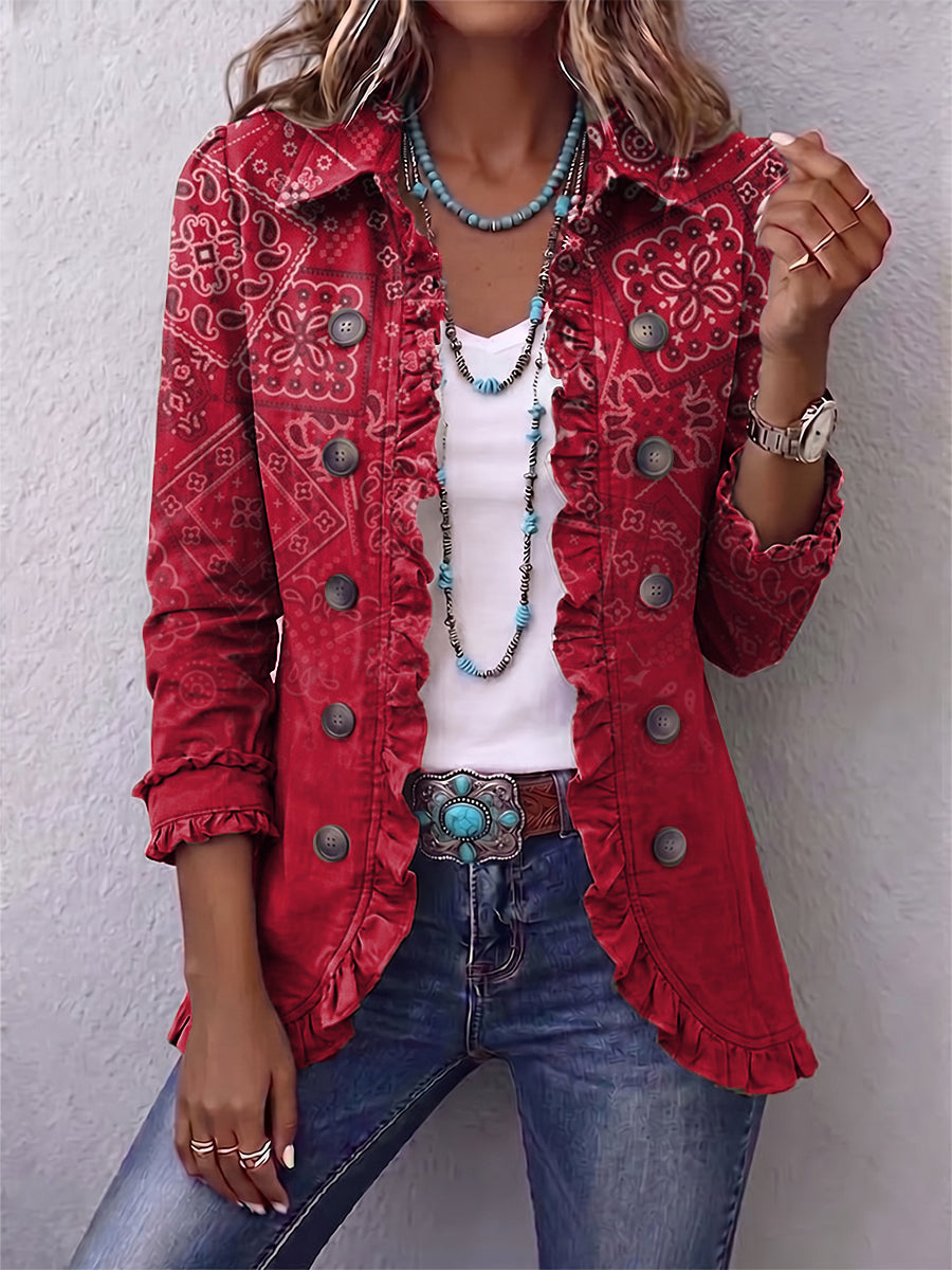 Criselle™ | Giacca Paisley Ombré
