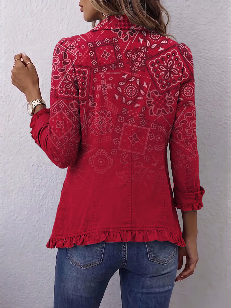 Criselle™ | Giacca Paisley Ombré