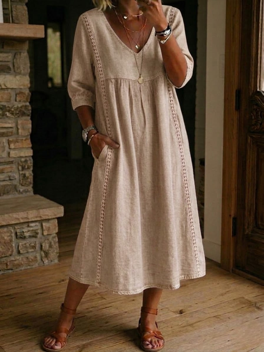 Martha | Abito lungo casual e comodo