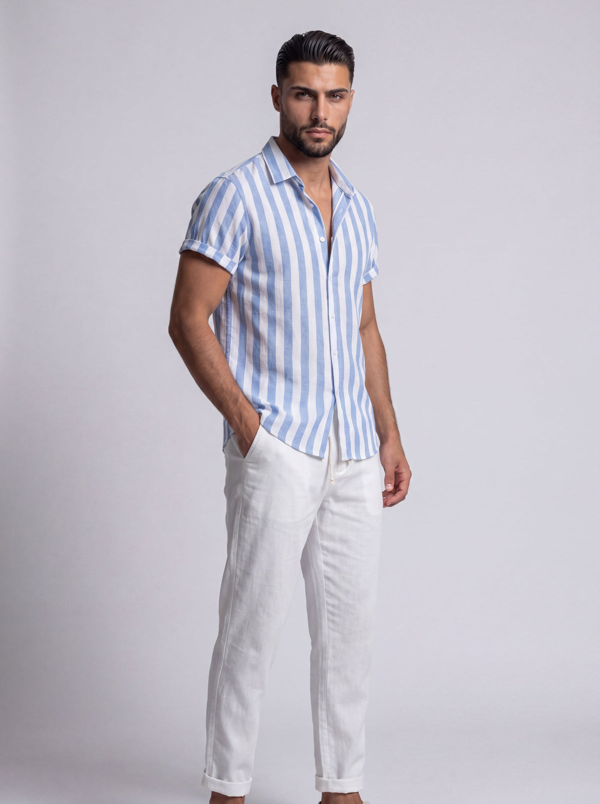 DECLAN | COMPLETO IN LINO ESTIVO
