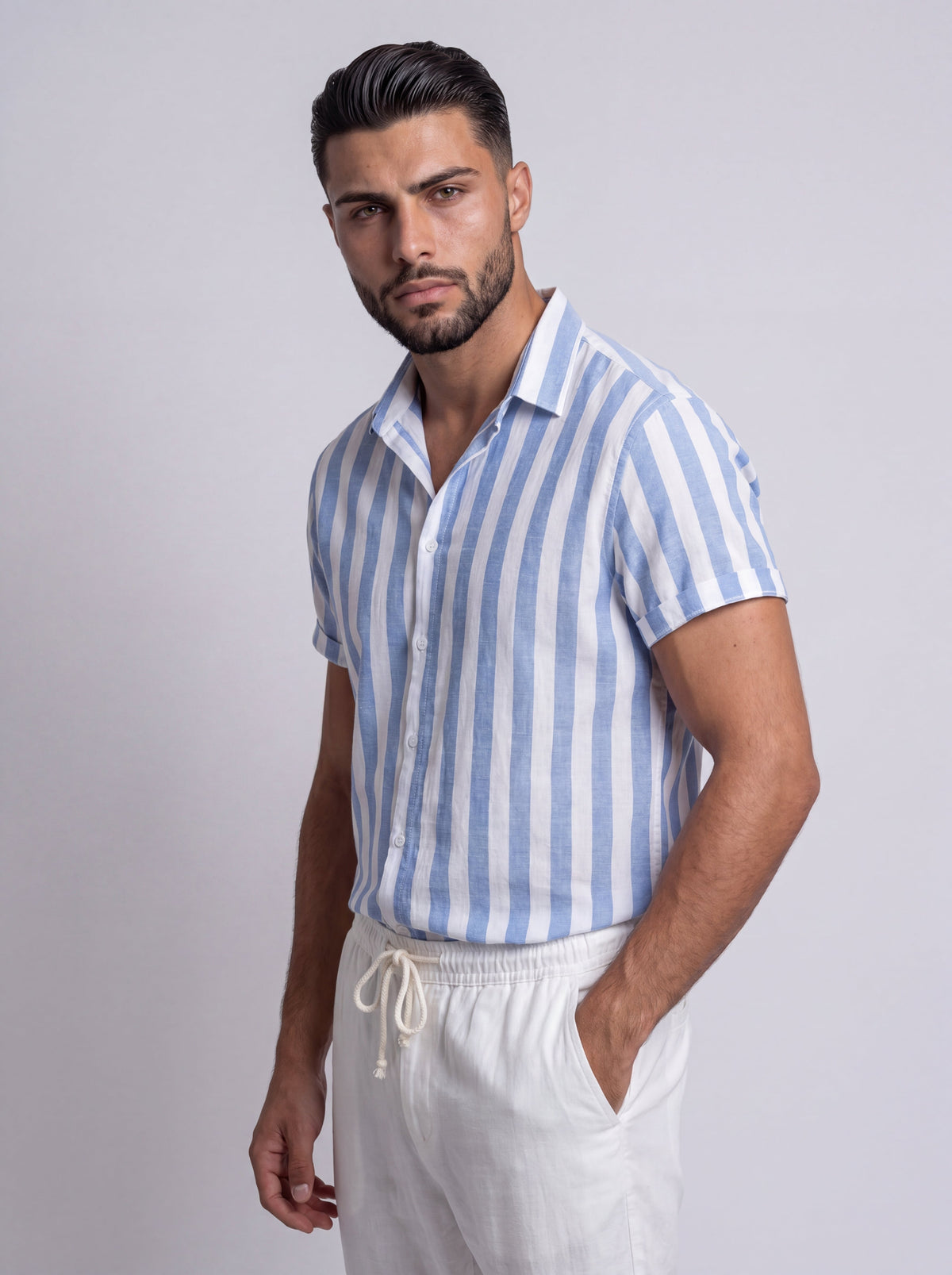 DECLAN | COMPLETO IN LINO ESTIVO