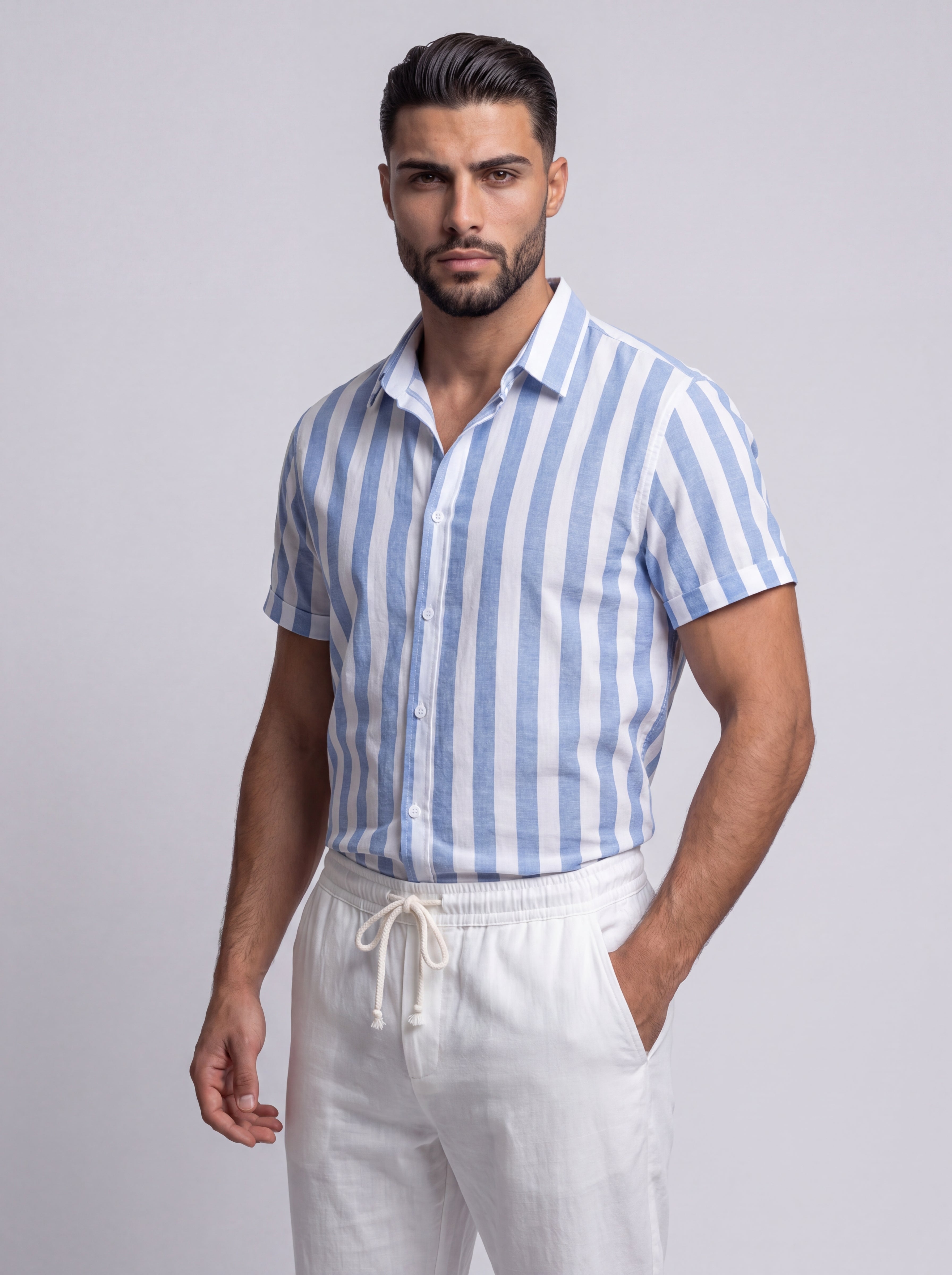 DECLAN | COMPLETO IN LINO ESTIVO