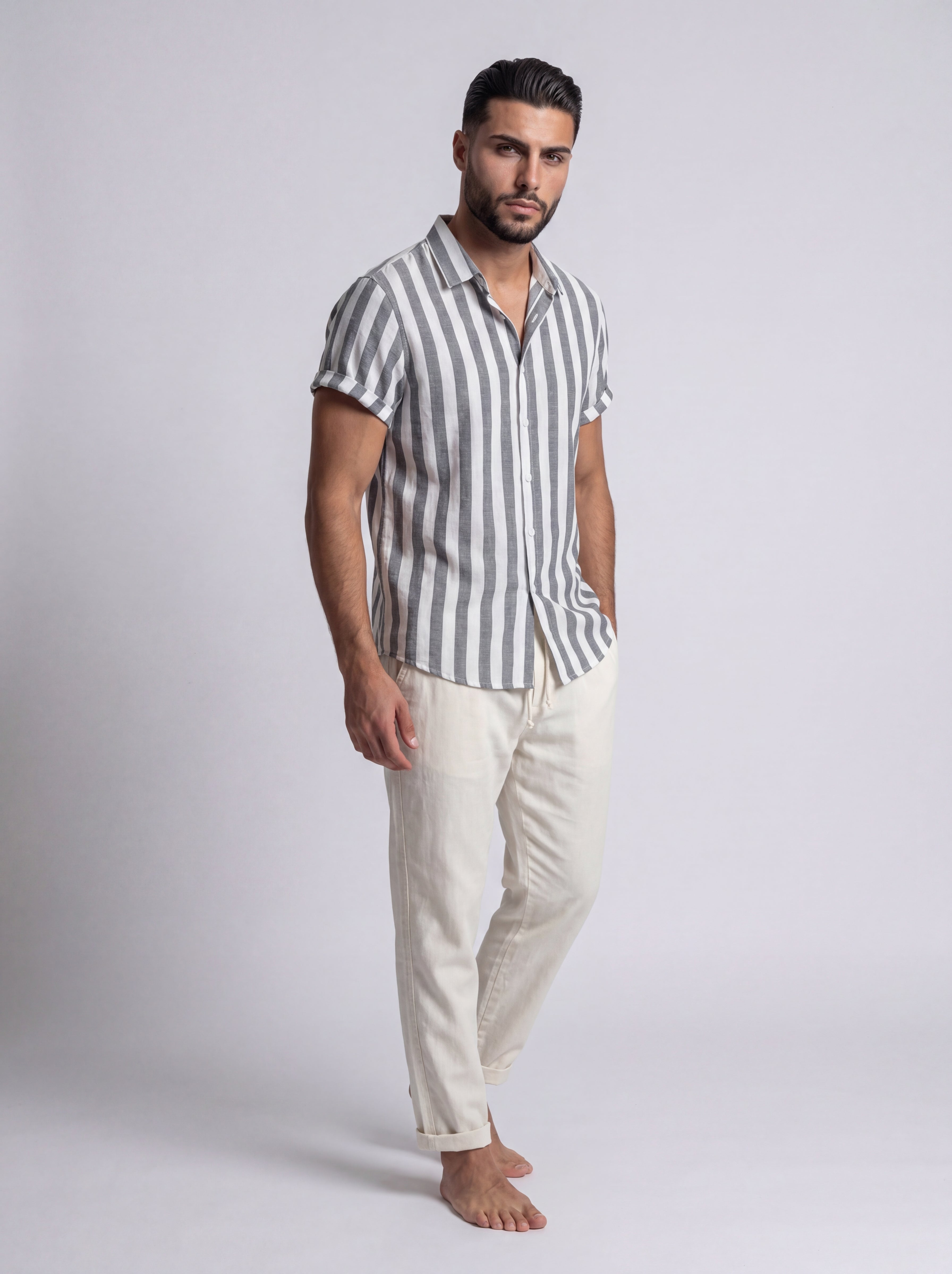 DECLAN | COMPLETO IN LINO ESTIVO