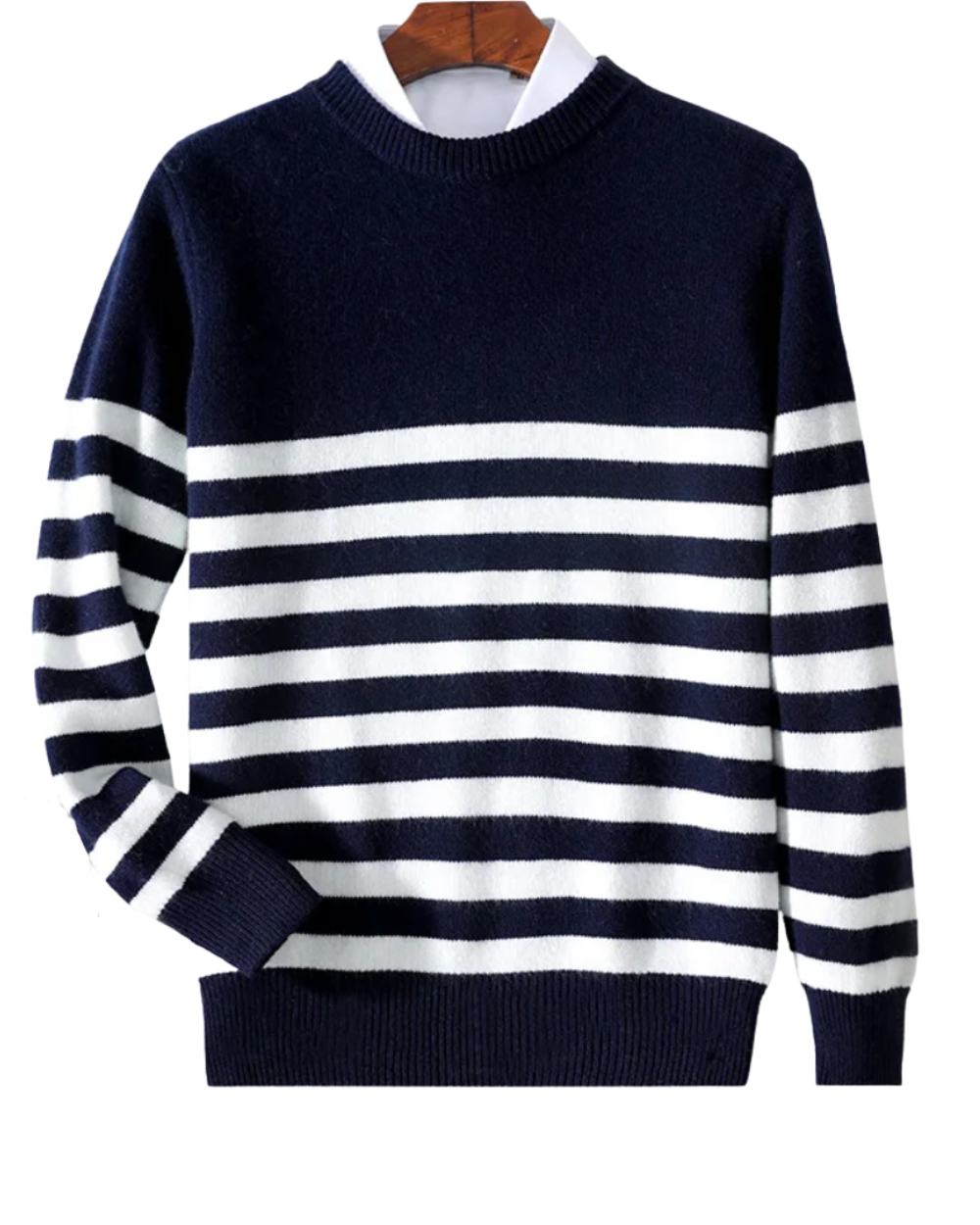 Maglione Classico da Uomo in 100% Lana Merino